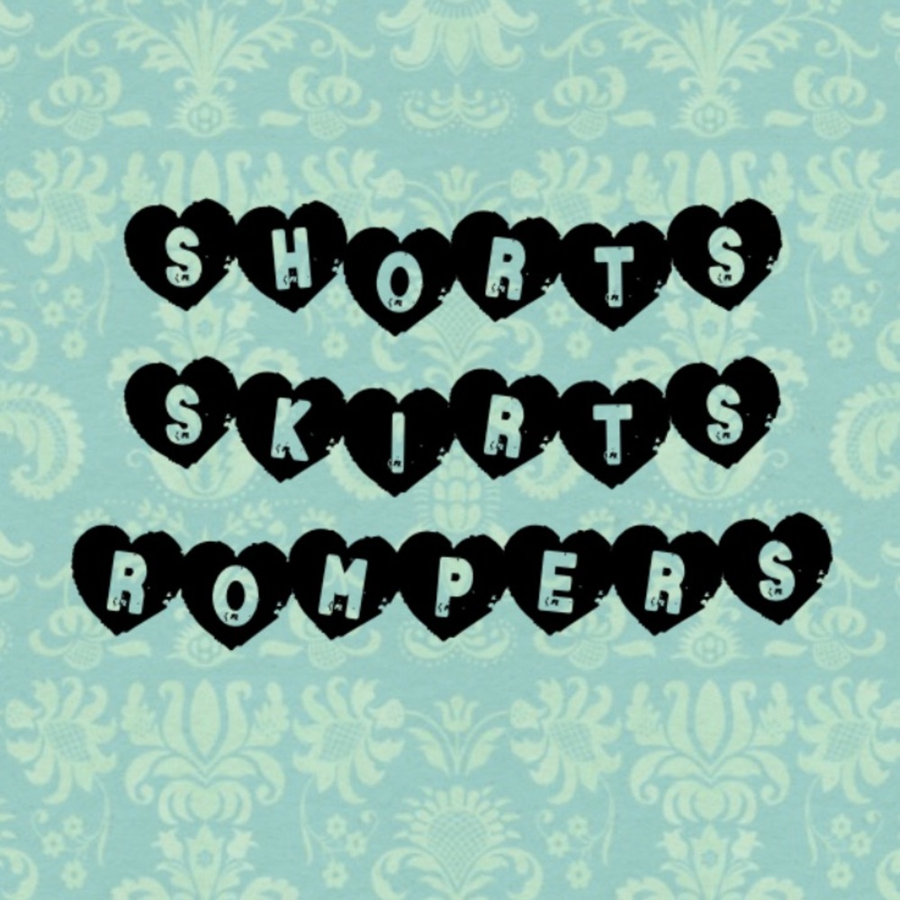 SHORTS SKIRTS ROMPERS
